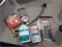 AC charge kit and cans
