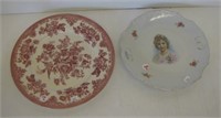 (2) Vintage collector plates including Royal