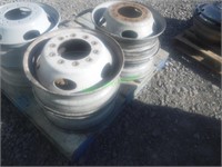 Set of 4 Ford 10 Hole Wheels