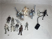 14 Star Wars 1990s Battle on Hoth figures