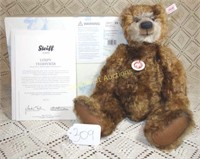 STEIFF TEDDY BEAR LIMPY BROWN BEAR W/ BO