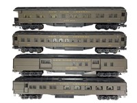 4 K-Line O Gauge New York Central Passenger Cars