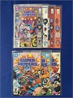 DC "SUPER POWERS" COMICS INCLUDING 1984 ISSUES