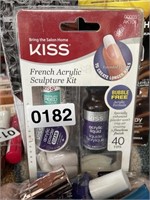 KISS FRENCH ACRYLIC KIT RETAIL $29