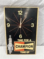 Original Champion spark plug clock approx