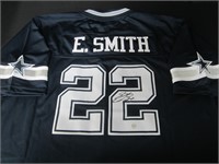 EMMITT SMITH SIGNED JERSEY WITH COA