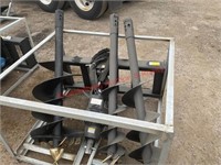 Greatbear Skidsteer Auger W/ 3 Bits