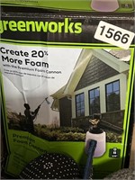 GREENWORKS FOAM CANNON