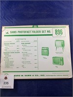 Vintage Sams Photofact Folder No 896 TVs
