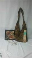 Purse, Coasters, Necklace & Incense Unused With