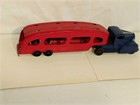 Early Toy Car Hauler 22 In Long