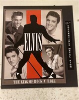 Elvis collectible metal sign
