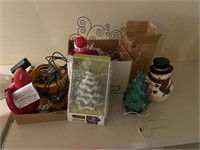 Christmas items, Dirt Devil, etc