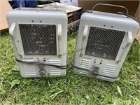 2 Pelonis space heaters.