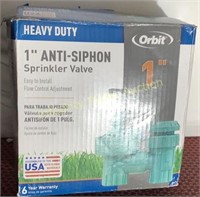 Orbit 1" Anti-Siphon Sprinkler Valve