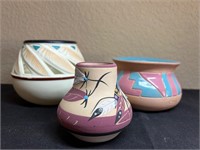 Southwest Style Pottery Vases / Pots