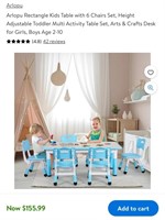 Kid's Table (Open Box, New)