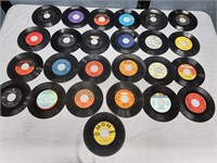 Vintage Lot of 45 Records- Various Artists