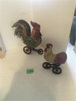 chickens on wheels