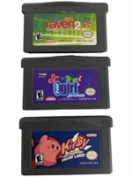 GAME BOY ADVANCE GAMES - LOT OF 3