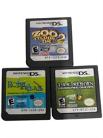 NINTENDO DS GAMES - LOT OF 3