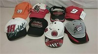 Lot Of Nascar & Racing Hats Incl Some W/ Tags