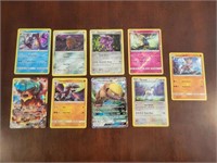 2017 POKEMON TRADING CARD HOLO'S