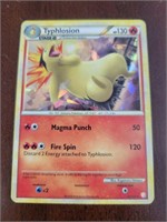 2010 TYPHLOSION POKEMON TRADING CARD HOLO