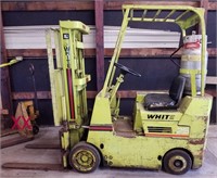 White Forklift