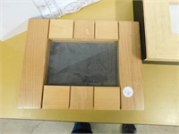 3 WOOD PICTURE FRAMES