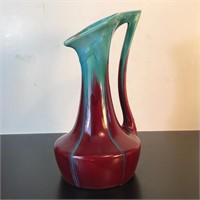 BELGIAN ART POTTERY PITCHER