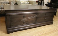 Designer Wood Chest of Drawers Coffee Table