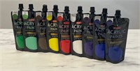 Shuttle Art Acrylic Paint, 9 Colors Acrylic Paint