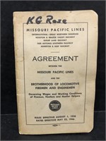 MAY 22, 1946 AGREEMENT BETWEEN MOPAC AND THE BROTH