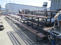 picnic tables