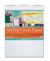 Pacon PAC3371 Heavy Duty Anchor Chart Paper, Unrul