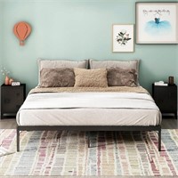 MIOCASA California King 14" Metal Bed Frame