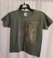 Green T-Shirt Size CH-S "Moose SC"