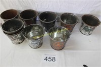 Group of Altamont Schuetzenfest Buckets