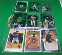 12x Alex Rodriguez Baseball Cards Select Topps ++