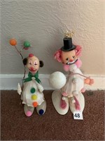 CLOWNS MADE FROM SEASHELLS