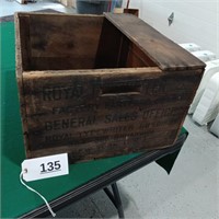Royal Typewrite Wood Crate