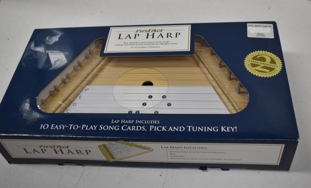 New First Act Lap Harp