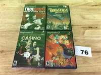 Lot of 4 PS2 Games