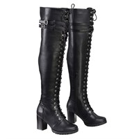 Milwaukee Leather MBL9424 Women's Black Above the