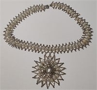 Handmade Lacy Necklace