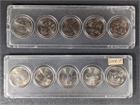 2004 State Quarter Sets, D & P Mints