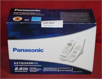 LIGHTLY USED PANASONIC CORDLESS TELEPHONE W/BOX