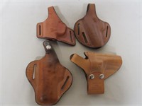 4 Bianchi Leather Holsters