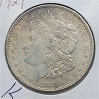 1921 MORGAN SILVER DOLLAR